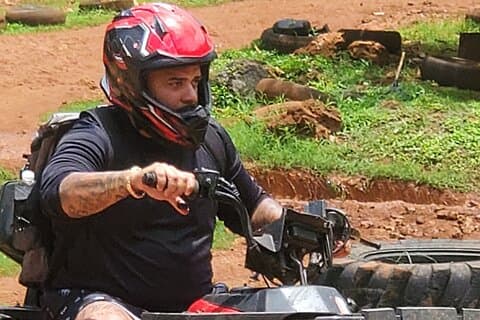 Privat terräng ATV i Jamaica