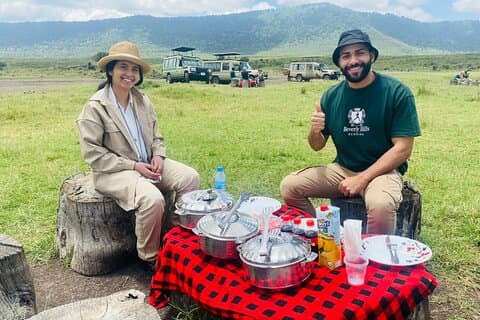 Heldagstur til Ngorongoro-krateret fra Arusha Town