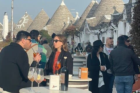 Alberobello vandretur med aperitif