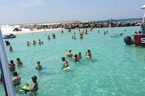 2-Stop Snorkeling and Dolphin Cruise from Destin