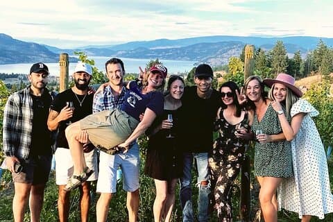 De Gouden Middag in West Kelowna. Tour met mij, Cherry