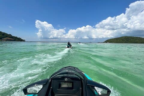 2,5 ore Pig Island-Isole Vergini e Snorkeling Jet Ski Safari