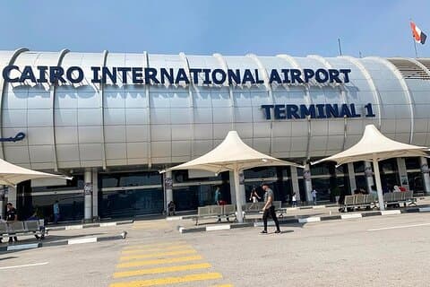 Transfert de départ de luxe de la ville du Caire à l'aéroport du Caire