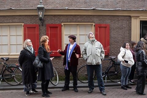 Kleine groep: cultuur- en geschiedeniswandeling door Amsterdam