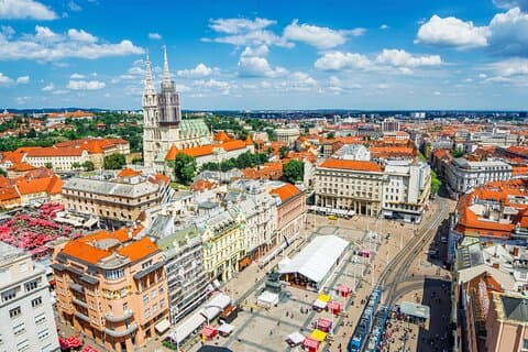 Zagreb privat brugerdefineret vandretur med en guide (privat tur)