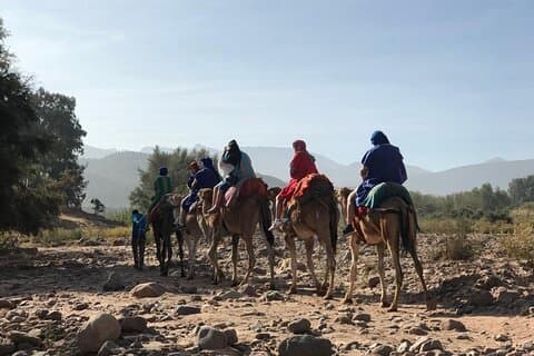 Desfrute de uma experiência única no deserto de Agafay.