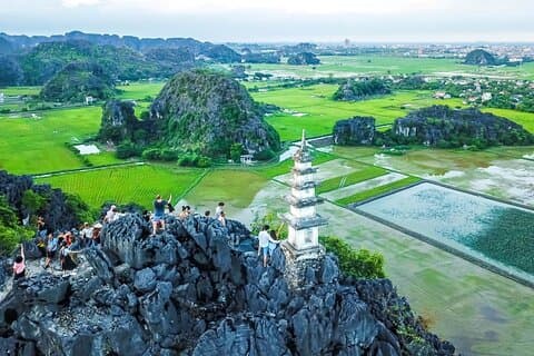 Ninh Binh Private Tour Hoa Lu - Trang An - Mua Höhle Ganztag