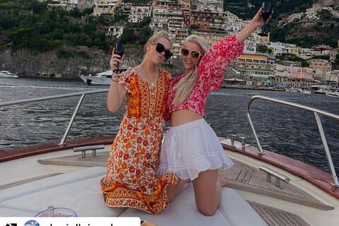 Gemeinsame Sunset Cruise ab Positano mit Getränken & Snacks 1,5-Stunden