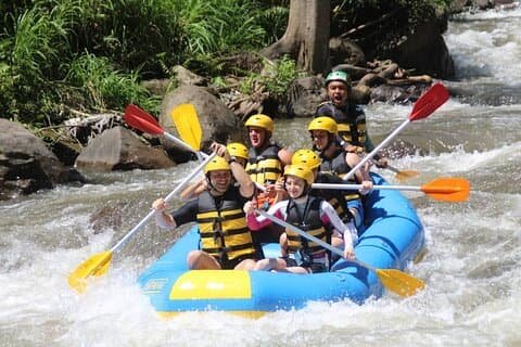 Exclusieve Rafting activiteit op Bali rivieren vanuit Ubud