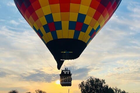 Volo in mongolfiera su Teotihuacan