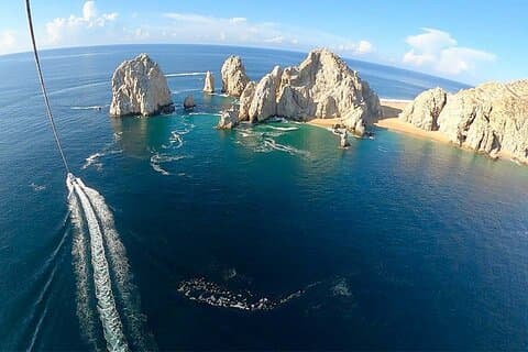 Los Cabos: Parasailing Adventure på Medano Beach