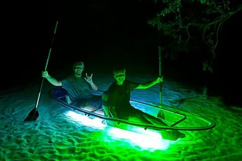 Rainbow Springs: tour claro en kayak al atardecer y resplandor
