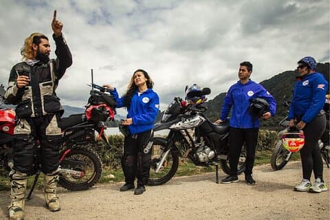 Motorbike Tour Across the Andes Mountains from Bogota