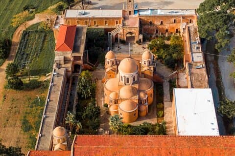 Visite privée en van de La Canée aux monastères