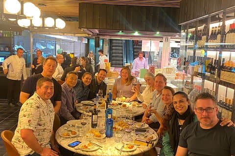 Private Wein & Gourmet Tapas Tour in Madrid mit Sommelier