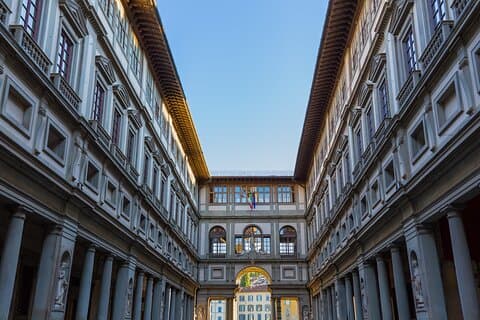 Visita guidata di Firenze con Accademia, Uffizi e pranzo facoltativo