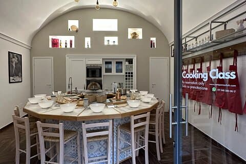 Naples Cooking Class. Royal Palace of Arcades