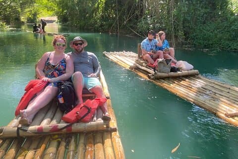 Martha Brea River Rafting och Bluehole Tour från Montego Bay