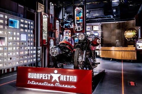 Billet d'entrée au Musée interactif rétro Budapest