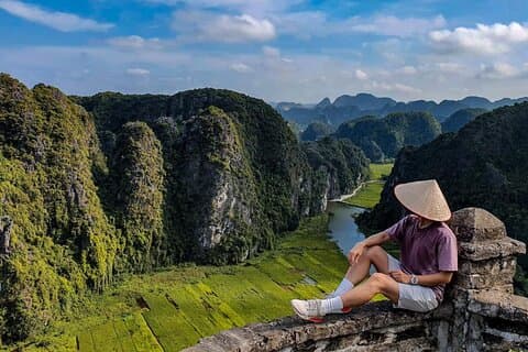 Ninh Binh 1-dagers tur (Tam Coc - Mua Cave - Bich Dong)