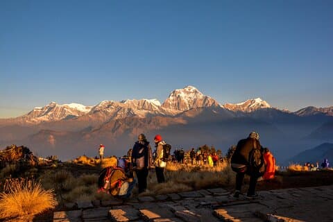 Pokhara: 4 dages privat Poon Hill Ghandruk Trek