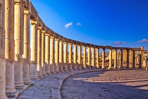 Full day Tour in Jerash and Dead sea from Amman