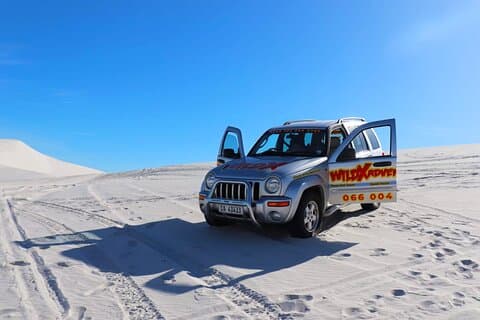 Jeep 4x4 et Glam Sandboarding Combo à Cape Town Atlantis Dunes