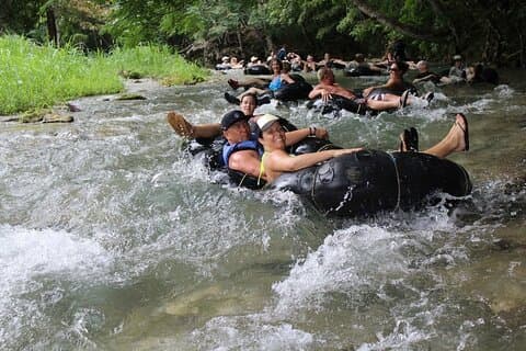Action Pack Combo: Blue hole, river tubing and Dunn's River Falls