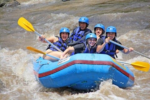 Bali River Rafting Adventure Rafting in acque bianche Ubud