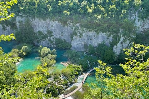 Plitvicesjöarna med biljett & Rastoke Guidad resa från Zagreb