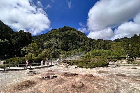 Tour di mezza giornata di Furnas sull'isola di São Miguel
