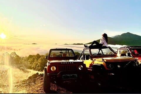 Privat guidad Sunrise Jeep Adventure Tour i Mt Batur