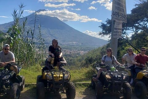 Mountains and Majestic Skylines of Antigua med ATV