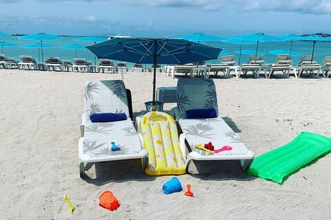 Jour ultime de plage de la grande baie de Big Bastard pour 2 - Rangée 2/3/4