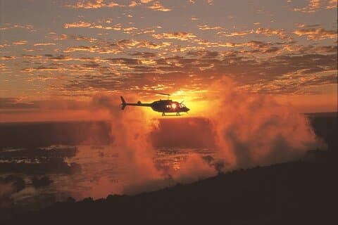 15 Minutes Helicopter Flight in Victoria Falls (Zimbabwean side)
