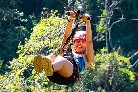 Zip Line Canopy Jungle Adventure vanuit Puerto Vallarta