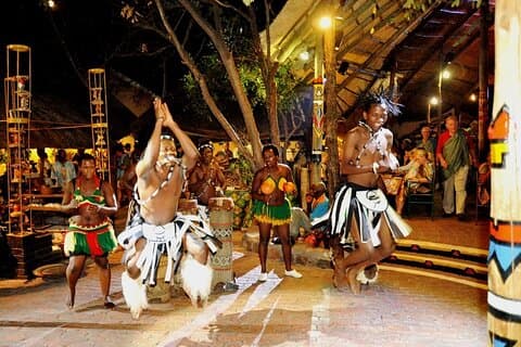Victoria Falls Boma Dinner and Drum Show (Zimbabwean Side)