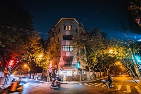 Passeio noturno de bicicleta em Xangai: sem dormir na metrópole de Xangai
