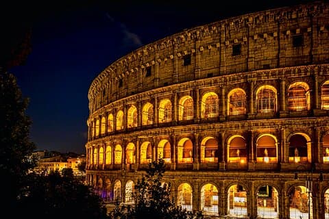 Nachttour durch Rom mit lokalem Pizza-Dinner und Gelato-Erlebnis