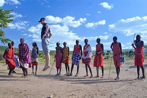 Excursion d'une journée dans le parc national Amboseli avec visite du village Masai