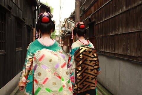 Visite à pied privée des quartiers de Kyoto Geisha