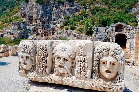 Excursión cultural de día completo a Demre Myra Kekova desde Kemer con almuerzo