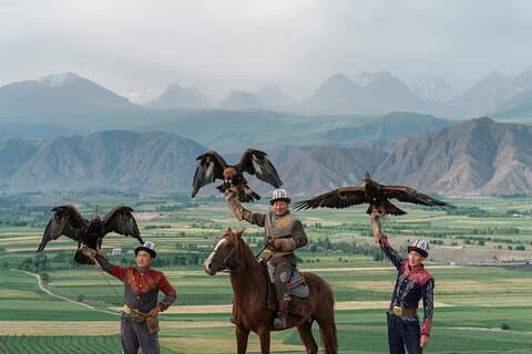 Eagle Show and Archery Masterclass in Bokonbaevo Village