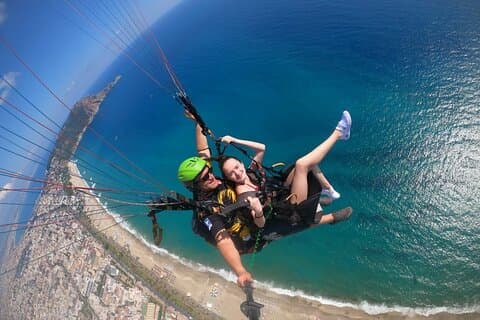 Tandem paragliding i Alanya (fra 700m)