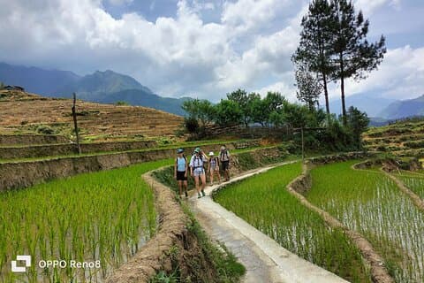 Caminata de 3 días en el increíble valle de Muong Hoa y alojamiento en familia étnica