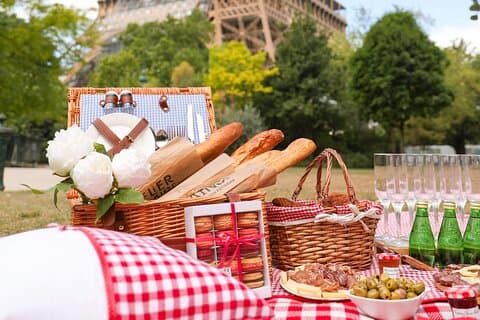 Picnic como un parisino