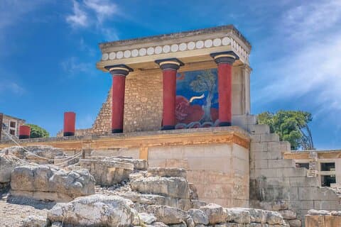 Från Rethymnon privat dagstur Knossos-Lassithi Plateau