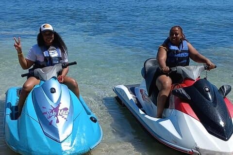 Excursão privada de parapente e jet ski em Montego Bay