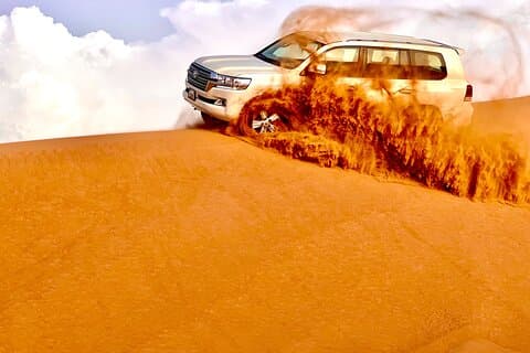 Dubai: Red Dunes ørken safari pick up af 4WD, BBQ & live shows