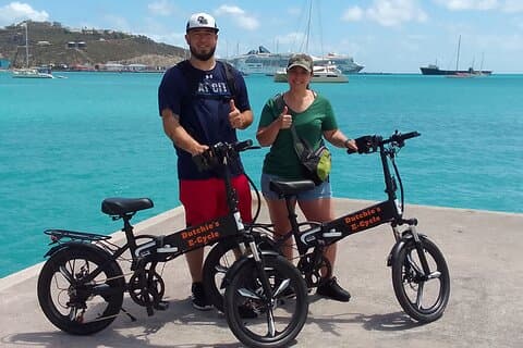 Dutchie's Electric Bicycle Rental's in Philipsburg Sint Maarten